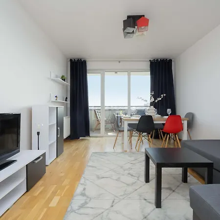 Modern With A Balcony And 2 Parking Spaces By Renters * 바르샤바